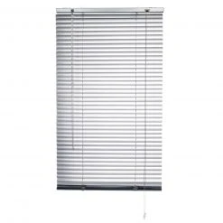 Alu-Jalousie silber 90x130 cm - Hochwertige Jalousie für Fenster | Jalousien & Rollos