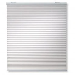 Plissee - weiß - schnurlos - 120x130 cm