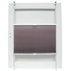 Plissee Mauve 50x130 cm | Moderner Sichtschutz für Fenster | Plissees & Rollos