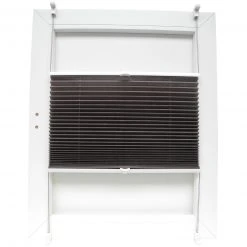 Plissee in Taupe - 50x130 cm - Moderner Sichtschutz für Fenster