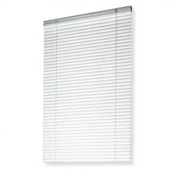 Weiße Jalousie mit Zubehör - 60x160 cm - Perfekter Sicht- und Sonnenschutz