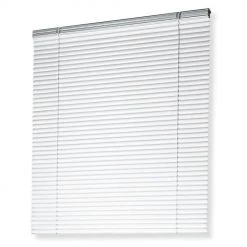 Jalousie Weiß 120x160 cm mit Zubehör - Elegant & Praktisch