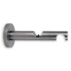 Doppel-Kombiträger Titan Matt - Innenlauf für Gardinenstangen | Hochwertiges Zubehör