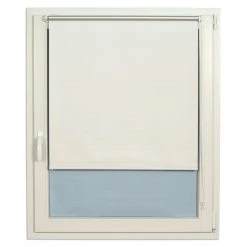 Verdunklungsrollo weiß 60x160 cm - Premium Qualität für perfekte Verdunklung