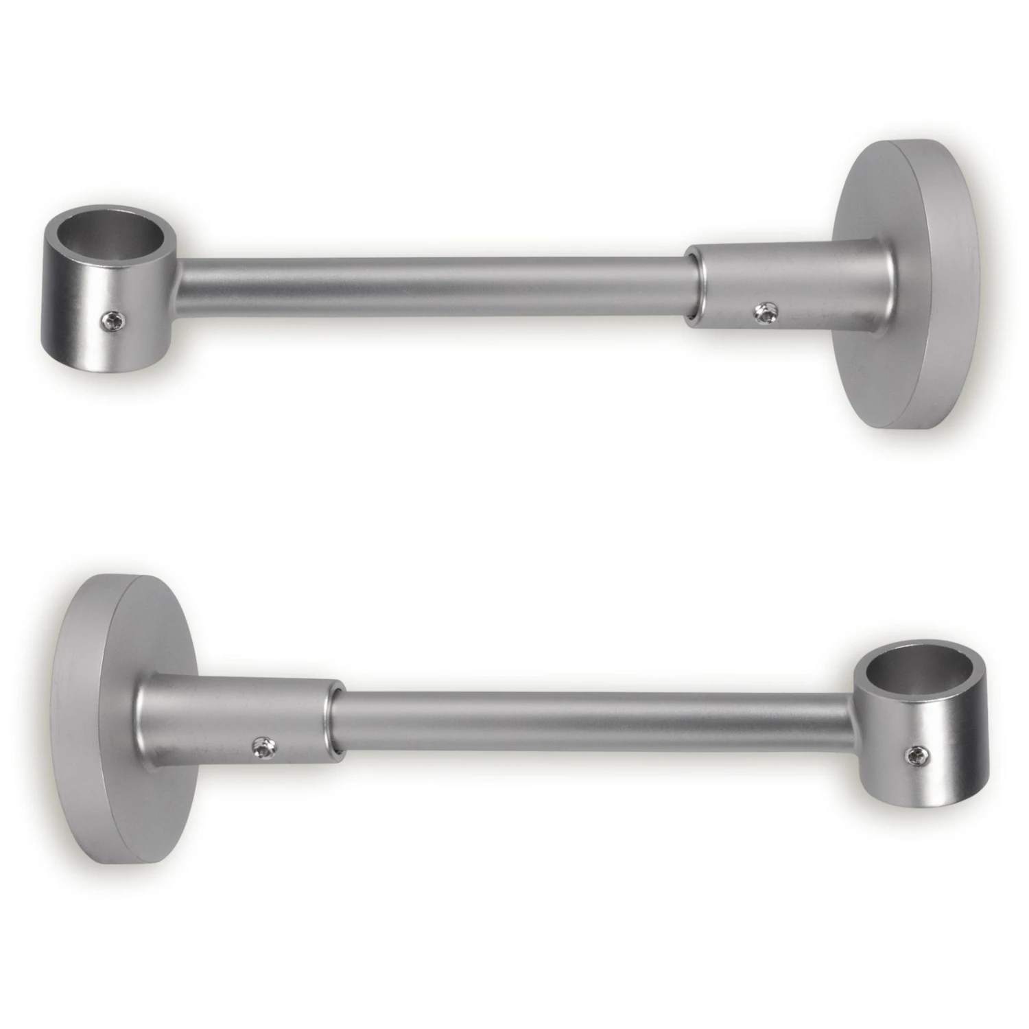 2er-Set Gardinenstangenträger aus Titan - kürzbar - Premium Qualität 3 2er-Set Gardinenstangenträger aus Titan - kürzbar - Premium Qualität