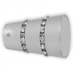 Gardinenstangen-Endstück - Glitter champagner