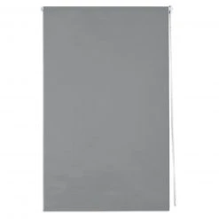 Verdunklungsrollo grau 80x180 cm - Perfekter Sichtschutz & Lichtschutz