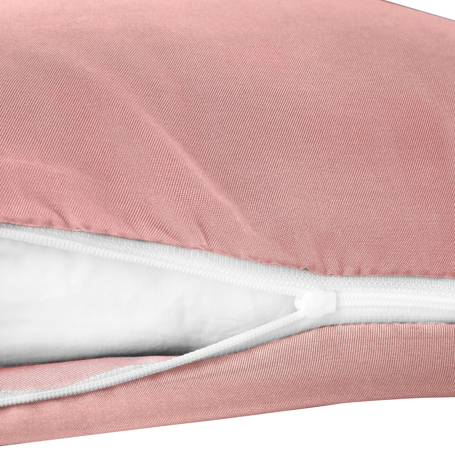 2er-Pack Kissenbezüge altrosa 40x40 cm - Weiche Sofakissenbezüge 4 2er-Pack Kissenbezüge altrosa 40x40 cm - Weiche Sofakissenbezüge – Bild 2