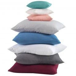 2er-Pack Kissenbezüge altrosa 40x40 cm - Weiche Sofakissenbezüge 7 2er-Pack Kissenbezüge altrosa 40x40 cm - Weiche Sofakissenbezüge -Heimtextilien Verkäufe 0450000308 03 1600Wx1600H