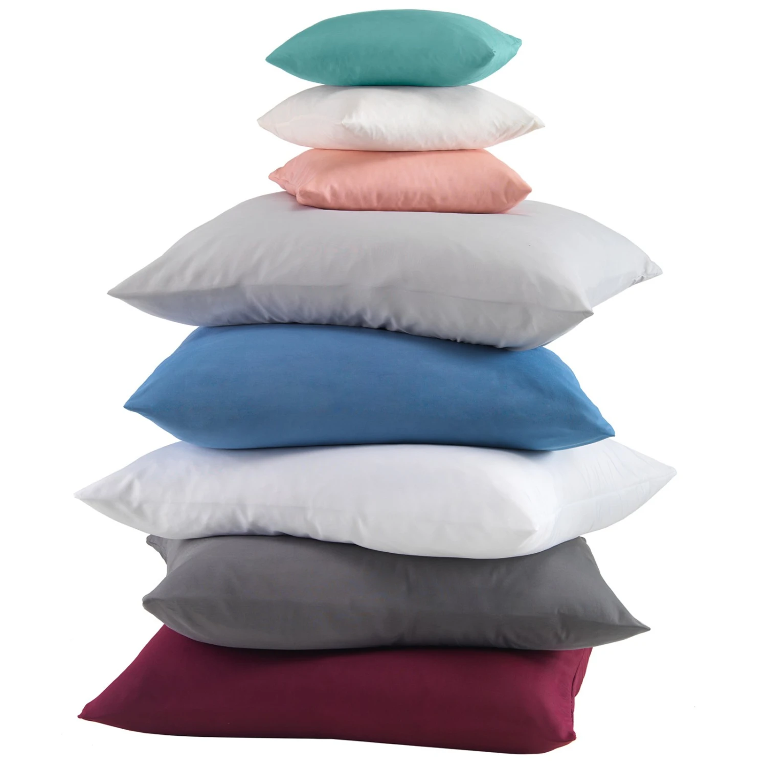 2er-Pack Kissenbezüge altrosa 40x40 cm - Weiche Sofakissenbezüge 5 2er-Pack Kissenbezüge altrosa 40x40 cm - Weiche Sofakissenbezüge – Bild 3