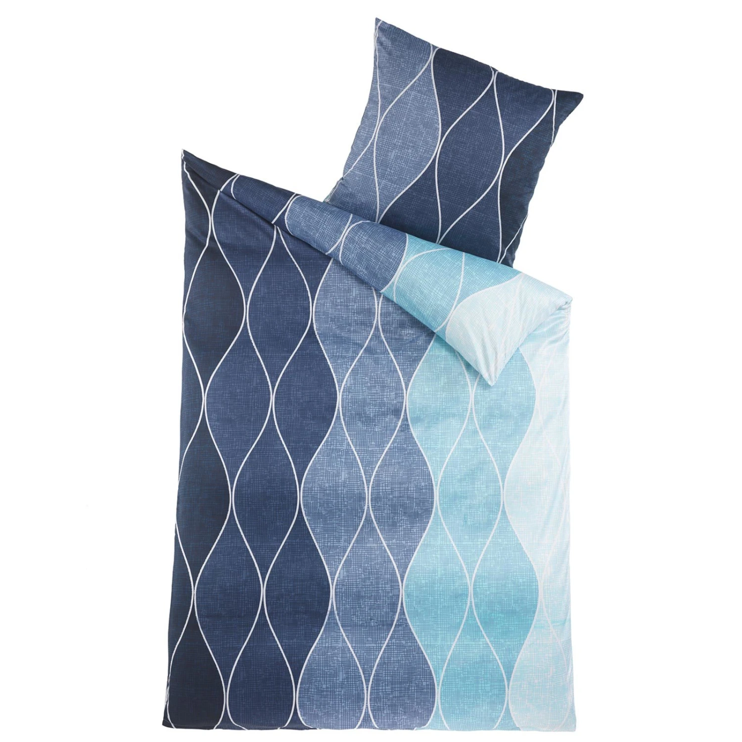 Microfaser-Bettwäsche - Blau - 135x200 cm - Premium Qualität - Atmungsaktiv & Pflegeleicht 3 Microfaser-Bettwäsche - Blau - 135x200 cm - Premium Qualität - Atmungsaktiv & Pflegeleicht