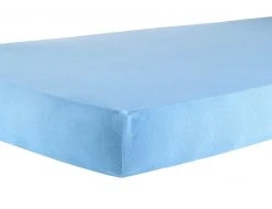 Kinder-Jersey-Bettlaken - Blau - 70x140 cm - Weich & Atmungsaktiv