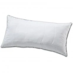 Microfaser-Kopfkissen Carbon-Edition - 80x40 cm - Waschbar bei 60°C | Hypoallergen & Atmungsaktiv