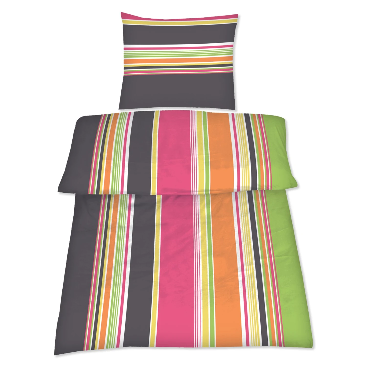 Microfaser-Bettwäsche Multicolor Streifen 135x200 cm – Atmungsaktiv & Pflegeleicht 3 Microfaser-Bettwäsche Multicolor Streifen 135x200 cm – Atmungsaktiv & Pflegeleicht