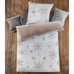 Microfaser-Bettwäsche 135x200 cm - Creme-Natur - Atmungsaktiv & Pflegeleicht -Heimtextilien Verkäufe 0450004001 03 1600Wx1600H