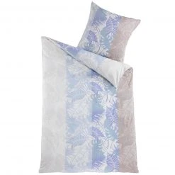 Renforcé-Bettwäsche - Blau - 135x200 cm - Hochwertige Baumwolle - Bequem und Langlebig