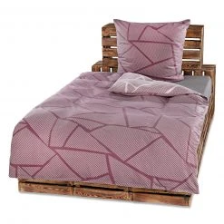 Microfaser-Bettwäsche Flieder 135x200 cm - Weich & Atmungsaktiv -Heimtextilien Verkäufe 0450005112 02 1600Wx1600H