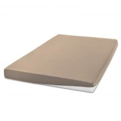 Elastic-Jersey-Spannbettlaken- ecru - 100x200 cm