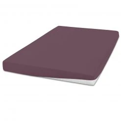 Elastic-Jersey-Spannbettlaken - mauve - 100x200 cm