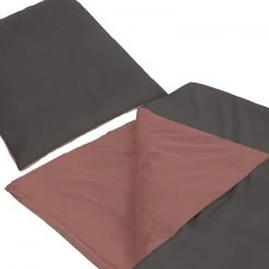 Renforcé-Bettwäsche - anthrazit-altrosa - 135x200 cm -Heimtextilien Verkäufe 0450007204 03 1600Wx1600H