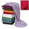 Microfaser-Jersey-Bettlaken - rot - 90x200 cm