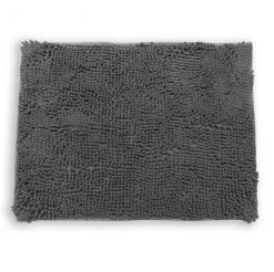 Calimosa Badvorleger - Rutschhemmend, Grau, 45x60 cm - Hochwertige Badematte für Sicherheit und Komfort