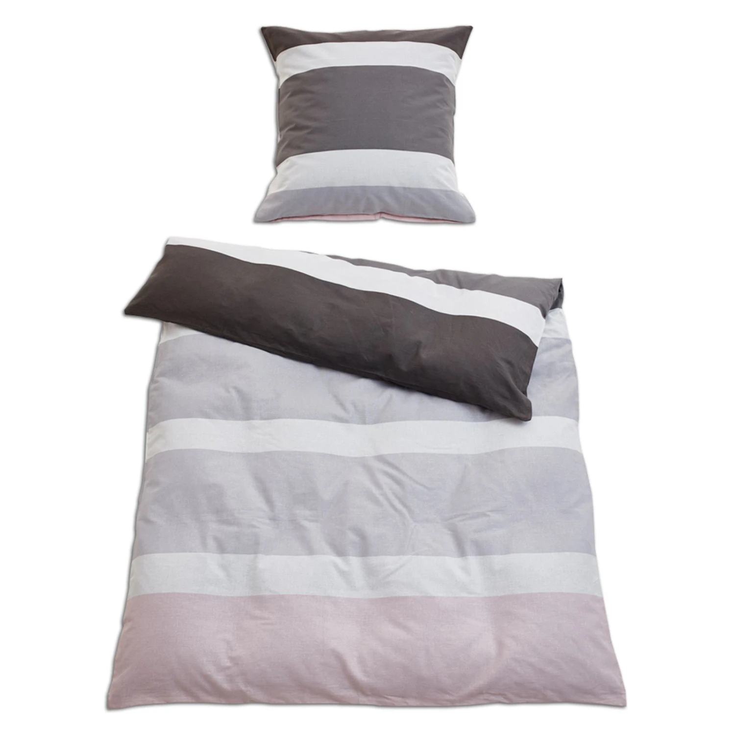 Baumwoll-Bettwäsche 135x200 cm - Hochwertige Baumwolle, Sortiert - Bequem & Atmungsaktiv 4 Baumwoll-Bettwäsche 135x200 cm - Hochwertige Baumwolle, Sortiert - Bequem & Atmungsaktiv – Bild 2