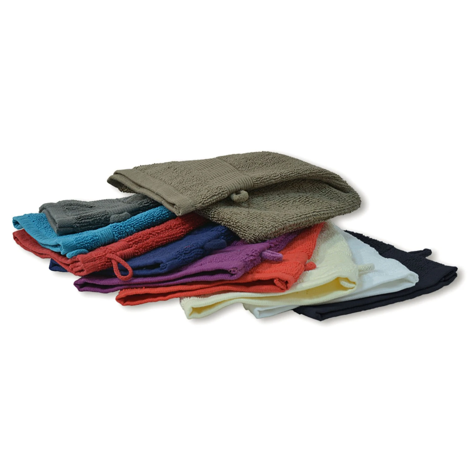 Waschhandschuh - natur - Baumwolle - 15x20 cm 5 Waschhandschuh - natur - Baumwolle - 15x20 cm – Bild 3