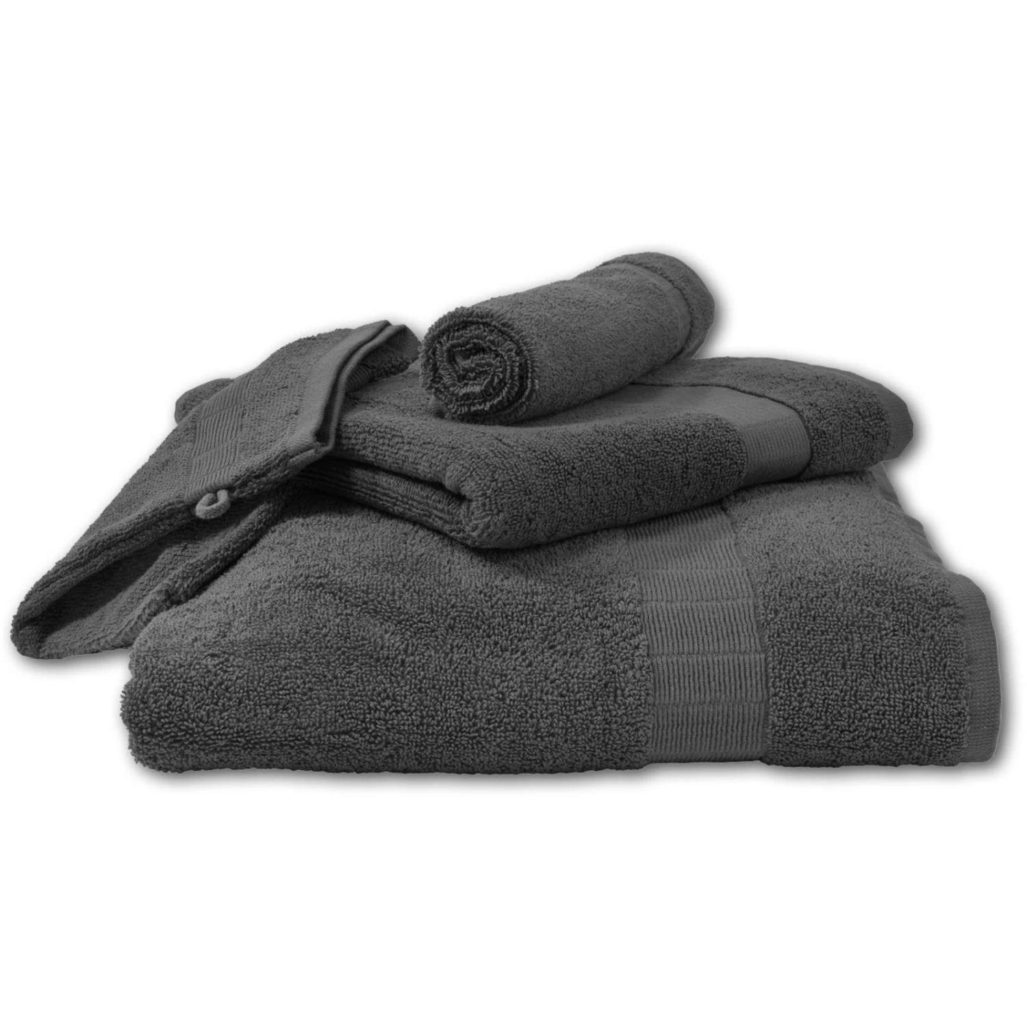 Calimosa Waschhandschuh - Grau - Baumwolle - 15x20 cm - Hochwertiger Waschlappen für die tägliche Pflege 4 Calimosa Waschhandschuh - Grau - Baumwolle - 15x20 cm - Hochwertiger Waschlappen für die tägliche Pflege – Bild 2