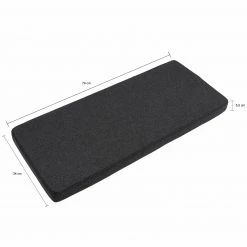 Sitzkissen SCOUT - Graues Esszimmerkissen, 80 cm - Bequem und stilvoll -Heimtextilien Verkäufe 1331002900 03 1600Wx1600H