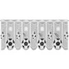 Scheibengardine Fußball Design - Schwarz-Weiß - 145x45 cm - Kindergardine -Heimtextilien Verkäufe 2004000304 1600Wx1600H