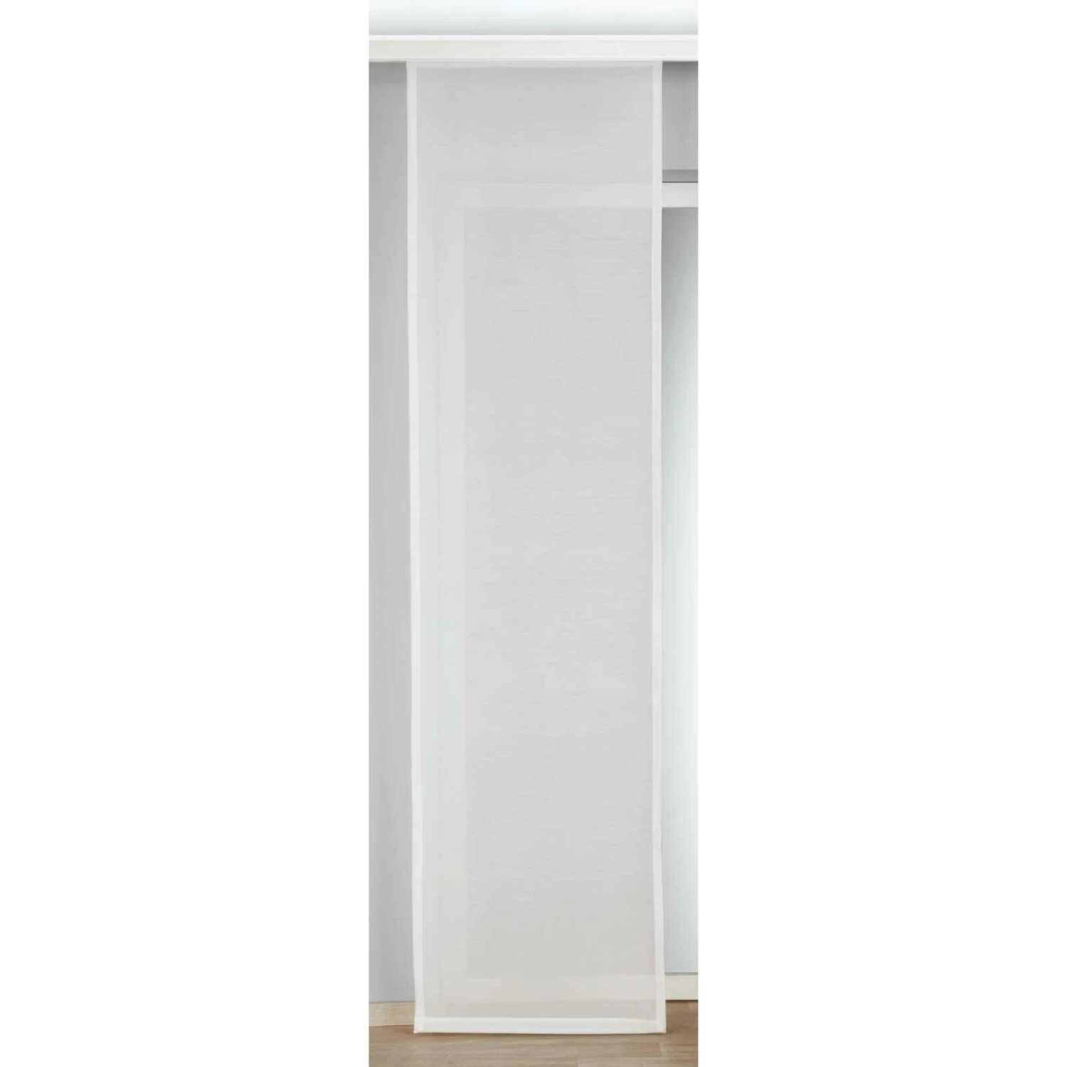Flächenvorhang - weiß - 60x245 cm 4 Flächenvorhang - weiß - 60x245 cm – Bild 2