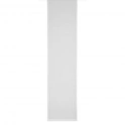 Flächenvorhang - weiß - 60x245 cm