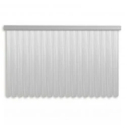 Gardine - Fertigstore - weiß - 300x125 cm