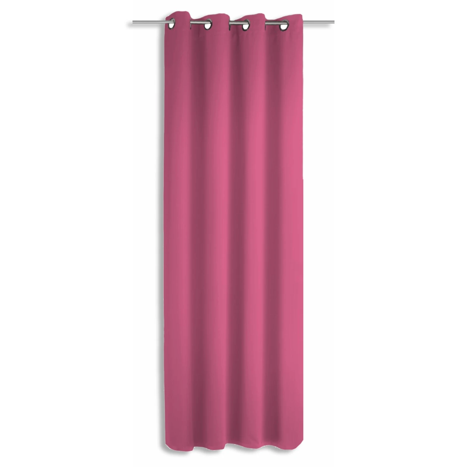 Verdunklungsvorhang - pink - 140x235 cm 4 Verdunklungsvorhang - pink - 140x235 cm – Bild 2