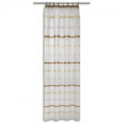 Vorhang Natur - 135x245 cm - Leichte Transparente Gardine