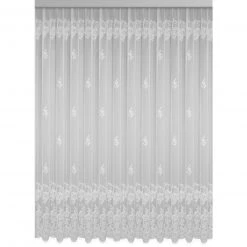 Gardine - Jaquard-Langstore - weiß - 300x245 cm