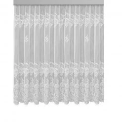 Gardine - Jaquard-Store - weiß - 300x145 cm