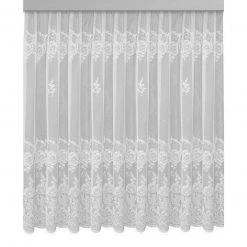 Gardine - Jaquard-Store - weiß - 450x145x cm