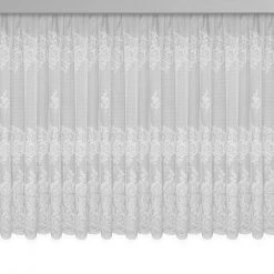 Gardine - Jaquard-Store - weiß - 300x125 cm