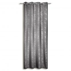 Verdunklungsvorhang Silber - 135x245 cm - Premium Qualität | Gardinen & Vorhänge