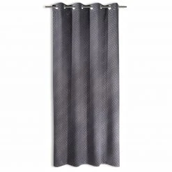 Ösenvorhang Anthrazit - Blickdicht - 135x245 cm - Elegante Gardinen für Wohnzimmer & Schlafzimmer