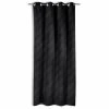 Ösenvorhang schwarz blickdicht 135x245 cm - Premium Sichtschutzvorhang -Heimtextilien Verkäufe 2004026002 1600Wx1600H