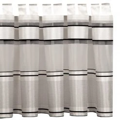 Schlaufenpanneaux - grau-schwarz - 140x45 cm -Heimtextilien Verkäufe 2004042800 03 1600Wx1600H