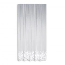 Jacquard-Schal - weiß - 300x245 cm