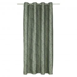 Ösenschal - grün - 135x245 cm