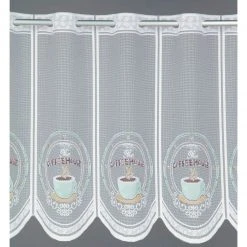 Jacq-Lamellenpanneau Kaffee weiß 145x45 cm - Premium Scheibengardinen -Heimtextilien Verkäufe 2004049600 03 1600Wx1600H