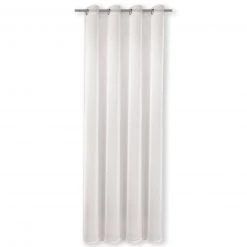 Ösenschal - weiß - 140x245 cm