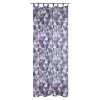 Schlaufenschal violett-weiß - Blickdichte Gardine 135x245 cm -Heimtextilien Verkäufe 2004077300 1600Wx1600H