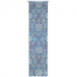 Flächenvorhang - blau - 60x245 cm
